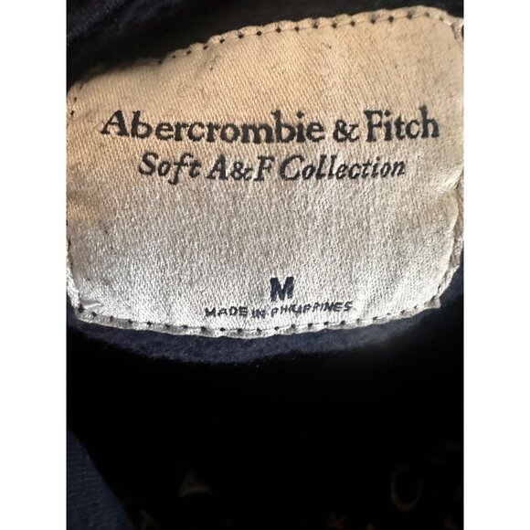 Abercrombie & Fitch Sweatpant Hoodie Set Women Small-Medium Blue Y2K 2000 School - Picture 3 of 16